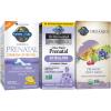 Garden of Life Prenatal Bundle: Organics Prenatal Multivitamin with Folate and Iron, DHA Omega 3 Fish Oil Supplement, Dr. Formulated Probiotics Once Daily for Mom & Baby, Capsules and Softgels(Bundle)