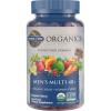 Garden of Life Organics Men 40+ Gummy Vitamins – Berry – Certified Organic, Non-GMO, Vegan, Kosher Complete Multi – Methyl B12, C & D3 – Gluten, Soy & Dairy Free, 120 Real Fruit Gummies(120 Count (Pack of 1))
