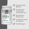 Garden of Life Sport Grass Fed Whey Protein Powder – 24g Whey Protein Isolate for Women & Men with Probiotics & Glutamine, Non-GMO, Gluten-Free, Cold-Processed, Vanilla Flavor, 20 Servings(Vanilla)