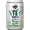 Garden of Life Grass Fed Whey Protein Powder Vanilla – 21g Protein for Women & Men + Probiotics – 12 Servings – Gluten Free, Non GMO, Kosher, Humane, RBST & rBGH Hormone Free(Vanilla)