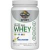 Garden of Life Sport Grass Fed Whey Protein Powder – 24g Whey Protein Isolate for Women & Men with Probiotics & Glutamine, Non-GMO, Gluten-Free, Cold-Processed, Vanilla Flavor, 20 Servings(Vanilla)
