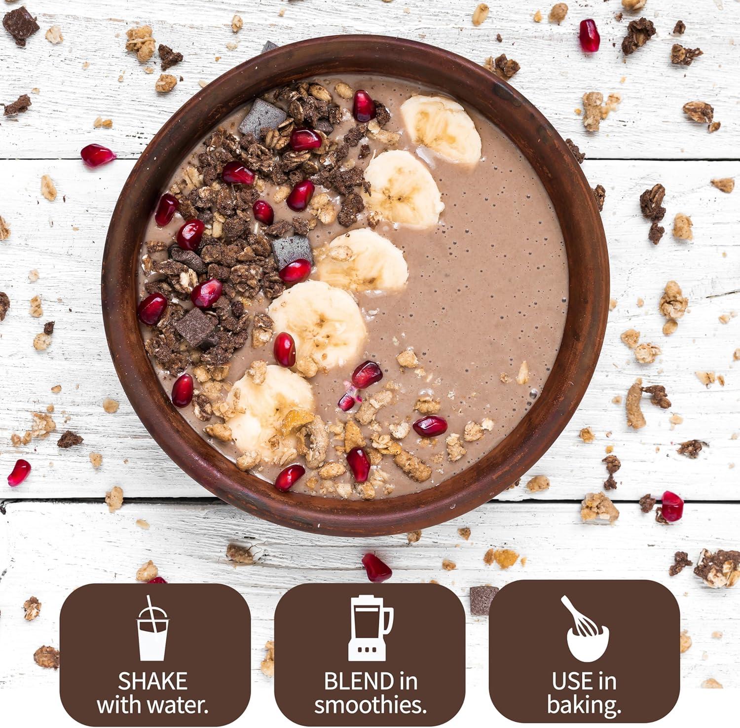 image:imageGarden of Life Meal Replacement Shakes Raw Organic Chocolate Protein Powder with Plant Based Pea Protein Sprouts Greens Probiotics Dairy Free 14 Servings