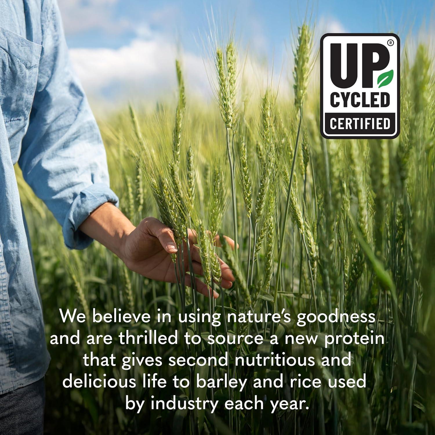image:imageGarden of Life PlantBased Sprouted Barley Protein Vanilla Caramel with 21g Protein 0g Sugar amp Clean Ingredients Upcycled Barley Probiotics NonGMO use in Shakes Smoothies amp Baking 20 ServingsVanilla Caramel