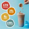 Garden of Life Creamy Plant Protein + Oat Milk Powder + Chocolate Flavor Vegan Protein Powder – Plant Based, Prebiotics & Probiotics, Gluten-Free, Non-GMO, Chocolate Brownie Flavor, 2 LBS(Chocolate Brownie)