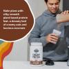 Garden of Life Creamy Plant Protein + Oat Milk Powder + Chocolate Flavor Vegan Protein Powder – Plant Based, Prebiotics & Probiotics, Gluten-Free, Non-GMO, Chocolate Brownie Flavor, 2 LBS(Chocolate Brownie)
