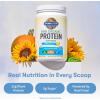 Garden of Life Protein Powder, Vegan Protein Powder, BCAA, Probiotics & Digestive Enzymes, Gluten & Lactose Free, Vanilla, 23.28 Ounce(Vanilla)