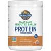 Garden of Life Plant-Based Sprouted Barley Protein, Vanilla Caramel with 21g Protein, 0g Sugar & Clean Ingredients, Upcycled Barley, Probiotics, Non-GMO, use in Shakes, Smoothies & Baking, 20 Servings(Vanilla Caramel)