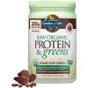 Garden of Life Raw Protein & Greens Vanilla Protein Powder – 20g Plant Based Greens Powder, Probiotics & Enzymes, Post-Workout Recovery, Vegan, Gluten-Free, Non-GMO, 20 Servings(Chocolate)