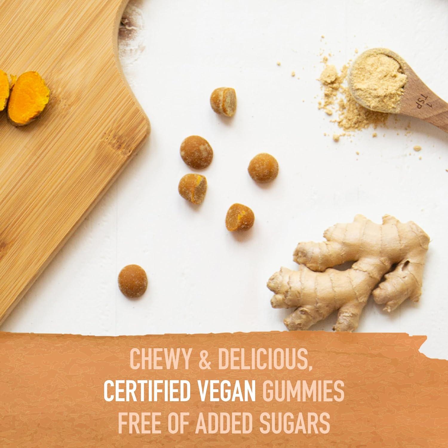 image:imageGarden of Life Organics Turmeric Inflammatory Response Gummy 120 Real Fruit Gummies for Kids amp Adults 50Mg Curcumin 95 Curcuminoids No Added Sugar Organic NonGMO Vegan amp Gluten FreeTurmeric Ginger Cinnamon Black Pepper Fruit