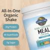 Garden of Life Meal Replacement Shakes, Vegan Protein Powder, Raw Organic Meal, Lightly Sweet Powder with Plant Based Pea Protein, Sprouts, Greens, Probiotics, Dairy Free 14 Servings(Lightly Sweet)