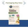 Garden of Life Organics Maximum Strength Turmeric Joints & Mobility Support 30 Tablets – 500mg Curcumin (95% Curcuminoids) Black Pepper – Organic Non-GMO Vegan & Gluten Free Herbal Supplements