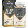 Garden of Life Brain Health Supplement with Organic Lion’s Mane & Turmeric, Non-GMO, Gluten-Free, Mint Flavor – for Memory, Focus & Healthy Brain Function