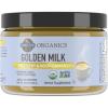 Garden of Life Organics Golden Milk Recovery & Nourishment Powder – 44mg Turmeric Curcumin (95% Curcuminoids), Ashwagandha – Organic Non-GMO Vegan & Gluten Free Herbal Supplements, 30 Servings(3.7 Ounce (Pack of 1))