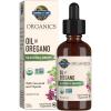 Garden of Life Organics Oil of Oregano Seasonal Drops 1fl oz (30 mL) Liquid, Concentrated Plant Based Immune Support – Alcohol-Free, Organic, Non-GMO, Vegan & Gluten Free Herbal Supplements