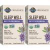 Garden of Life Organics Sleep Well Rest & Refresh Tablets with Lemon Balm, Green Tea Extract, Chamomile & Probiotics – Support for Restful Sleep & Relaxation, Non-GMO, Gluten-Free, Vegan, 30 Tablets(30 Count (Pack of 2))