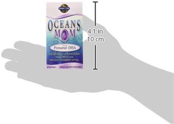 image:imageGarden of Life Oceans Mom Prenatal Fish Oil DHA Omega 3 Supplement Strawberry 350mg Prenatal DHA Pregnancy Fish Oil Support for Mamas Babys Brain amp Eye Development 30 Small Softgels30 Count Pack of 2