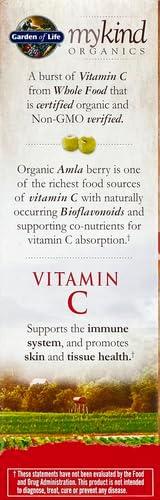 image:imageGarden of Life Organics Vitamin C Spray Featuring Amla Berry Liquid Vitamin C Supplement for Immune amp Skin Health Support USDA Organic NonGMO Vegan Cherry Tangerine Flavor 2 Fl Oz Bottle2 Fl Oz Pack of 2