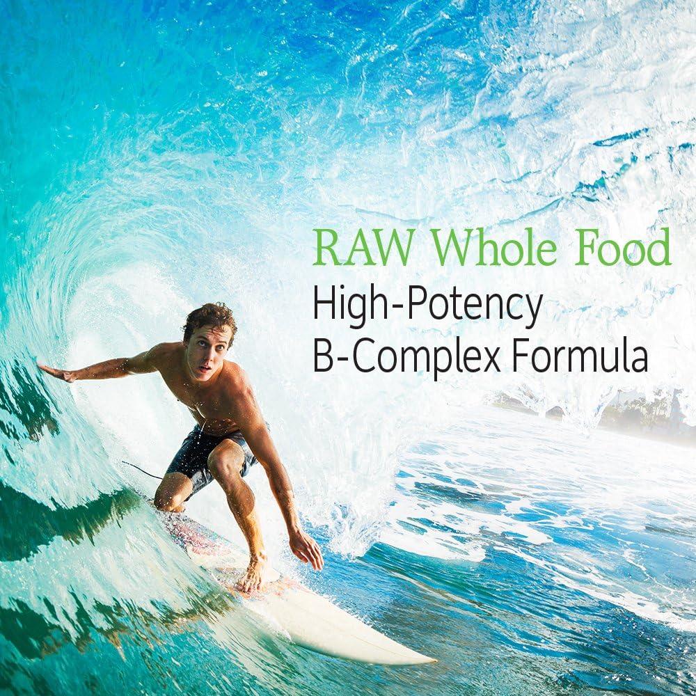 image:imageGarden of Life Vitamin B Complex 60 Vegan Capsules High Potency Vitamins for Energy amp Metabolism with B6 Folate amp B12 as Methylcobalamin Plus Probiotics