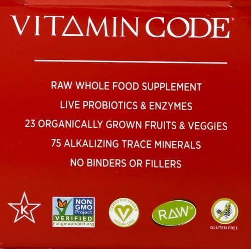 image:imageGarden of Life Vitamin Code Healthy Blood Iron Supplement for Women 60 Vegan Capsules with Vitamins B C Trace Minerals Fruit Veggies Probiotics for Energy and Anemia SupportUnflavored
