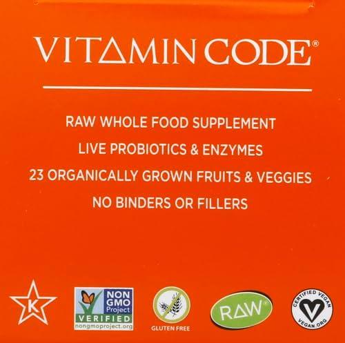 image:imageGarden of Life Vitamin Code Raw Vitamin C 60 Capsules 500mg Whole Food Vitamin C Capsules Fruit amp Veggie Blend amp Probiotics Supplements for Adults Vegan Gluten Free120 Count Pack of 6