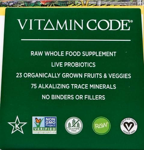 image:imageGarden of Life Vitamin K2 and K1 Vitamin Code Vegan K Complex Vitamin for Bone Strength and Heart Health Omega Rich Flax Seed Oil Trace Minerals Probiotics 60 Day Supply60 Count Pack of 2