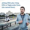 Garden of Life Omega 3 Vegan DHA Supplements Dr. Formulated Vegan DHA, 400mg DHA & 90mg DPA in Triglyceride Form from a Single Source, Omega 3 Supplement for Women’s and Men’s Health, 30 Softgels