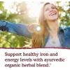 Garden of Life Organics Plant Iron & Organic Herbs – Organic Plant-Sourced Iron + Herbs (Cranberry-Lime Liquid) 8oz Liquid