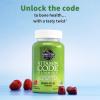 Garden of Life Vitamin Code Calcium Magnesium Gummies with D3 & K2, Supports Bone Health & Bone Strength + Prebiotics & Probiotics for Digestive Support, Non-GMO, Gluten-Free, 60 Raspberry Gummies