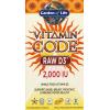 Garden of Life Vitamin D, Vitamin Code Raw D3, Vitamin D 2,000 IU, Raw Whole Food D3 Supplements with Chlorella, Fruit, Veggies & Probiotics for Bone & Immune Health, 60 Vegetarian Capsules(120 Count (Pack of 2))