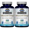 Garden of Life Dr. Formulated Advanced Omega Fish Oil – Lemon, 1,290mg EPA, DHA + DPA in Triglyceride Form, Single Source Omega 3 Supplement for Ultimate Brain & Heart Health, Non-GMO, 60 Softgels(180 Count (Pack of 2))