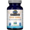 Garden of Life Dr. Formulated DHA 1,000mg Fish Oil – Lemon, Once Daily 1000mg DHA + DPA in Triglyceride Form, Single Source Omega 3 Supplement for Ultimate Eye, Brain & Heart Health, 30 Softgels