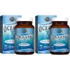 Garden of Life Oceans 3 Beyond Omega-3 with OmegaXanthin, EPA, DHA Supplements, Fish Oil with 1200 mg Omega 3, Astaxanthin & Brown Seaweed Extract – 60 Softgels(60 Count (Pack of 2))