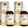 Garden of Life Organics Vegan Vitamin D3 Spray with Plant Omegas – Liquid Vitamin D3 for Immune Support & Bone Health, 1000 IU, USDA Organic, Non-GMO, Vanilla Flavor, 2 Fl Oz Bottle, 125 Servings(2 Fl Oz (Pack of 2))