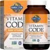 Garden of Life Vitamin Code Raw Vitamin C – 60 Capsules, 500mg Whole Food Vitamin C Capsules + Fruit & Veggie Blend & Probiotics, Supplements for Adults, Vegan, Gluten Free(60 Count (Pack of 1))