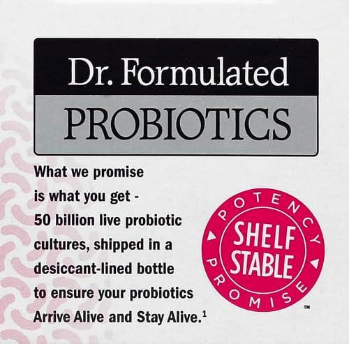 image:imageGarden of Life Once Daily Dr Formulated Probiotics for Women 50 Billion CFU 16 Probiotic Strains with Organic Prebiotics for Digestive Vaginal amp Immune Health Dairy Free Shelf Stable 30 Capsules30 Count Pack of 6
