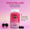 Garden of Life Vitamin Code Women’s Multivitamin Gummy with Iron: Folate, Biotin, D3 & B12 for Hair, Skin & Nails + Probiotics for Immune Health & Digestion, Non-GMO, Gluten-Free, 90 Cherry Gummies(90 Count (Pack of 2))