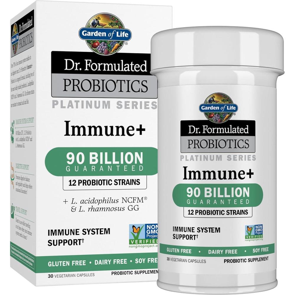 image:imageGARDEN OF LIFE Dr Formulated Platinum Immunity Probiotic 30 CT