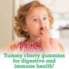 Garden of Life Kids Probiotic 3 Billion CFU, Cherry Flavor Gummies – Sugar Free Once Daily Probiotics for Kids, Probiotics plus Fiber for Children’s Digestive & Immune Health, 30 Vegetarian Gummies(30 Count (Pack of 1))