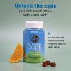 Kids Multivitamin Gummy with Iron + Probiotics for Immune Health & Digestion: Vitamins D, C, E, B, Zinc for Energy & Development, Vitamin Code, Non-GMO, Gluten-Free, 90 Orange Gummies, 30 Day Supply(90 Count (Pack of 1))
