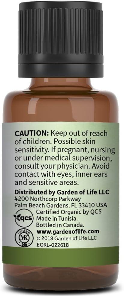 image:imageGarden of Life Essential Oil Rosemary 05 fl oz 15 mL 100 USDA Organic amp Pure Undiluted amp NonGMO for Diffuser Aromatherapy Meditation Energizing Stimulating Refreshing Clarifying