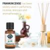 Garden of Life Essential Oil, Frankincense 0.5 fl oz (15 mL), 100% USDA Organic & Pure, Clean, Undiluted & Non-GMO – for Diffuser, Aromatherapy, Meditation, Skincare – Calming, Uplifting, Soothing