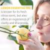 Garden of Life Essential Oil, Lemon 0.5 fl oz (15 mL), 100% USDA Organic & Pure, Clean, Undiluted & Non-GMO – for Diffuser, Aromatherapy, Meditation – Joyful, Aromatic, Calming, Refreshing