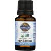 Garden of Life Essential Oil, Peppermint 0.5 fl oz (15 mL), 100% USDA Organic & Pure, Undiluted & Non-GMO – for Diffuser, Aromatherapy, Meditation – Energizing, Invigorating, Refreshing, Uplifting(Peppermint)