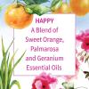 Garden of Life Essential Oils, 100% Organic & Pure Geranium Essential Oil Plus Sweet Orange & Palmarosa – Happy Blend for Diffusers, Home, Skin & Body Care, Refreshing, Balancing, Joyful, 0.5 fl oz(Happy Blend)
