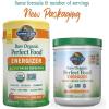 Garden of Life Raw Organic Perfect Food Energizer Juiced Green Superfood Powder – Yerba Mate Pomegranate, 30 Servings, Green Superfood Powder & Probiotics, Gluten Free Whole Food Greens Supplements(10 Ounce (Pack of 2))