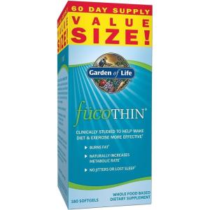 Garden of Life Fucoxanthin Supplements – FucoThin Diet Pill for Weight Loss, 90 Count(Pomegranate)