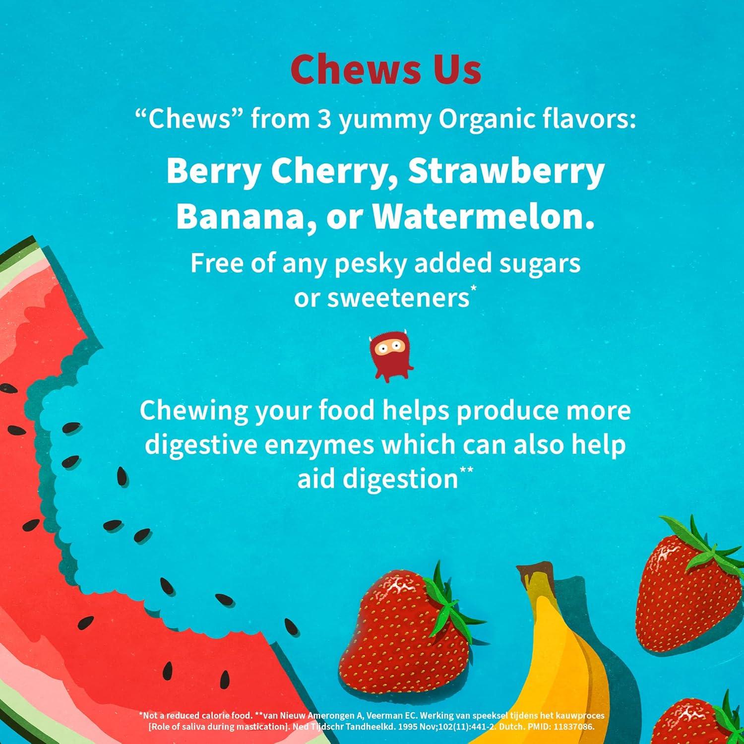 image:imageGarden of Life Dr Formulated Probiotics Organic Kids plus Vitamin C amp D Watermelon Gluten Dairy amp Soy Free Immune amp Digestive Health Supplement No Added Sugar 30 Chewables Shelf Stable30 Count Pack of 2