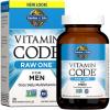 Garden of Life Vitamin Code Raw One for Men, Once Daily Multivitamin, 30 Capsules, One a Day Mens Vitamins Plus Fruit, Veggies & Probiotics for Mens Health, Vegetarian Multivitamins(Unflavored)